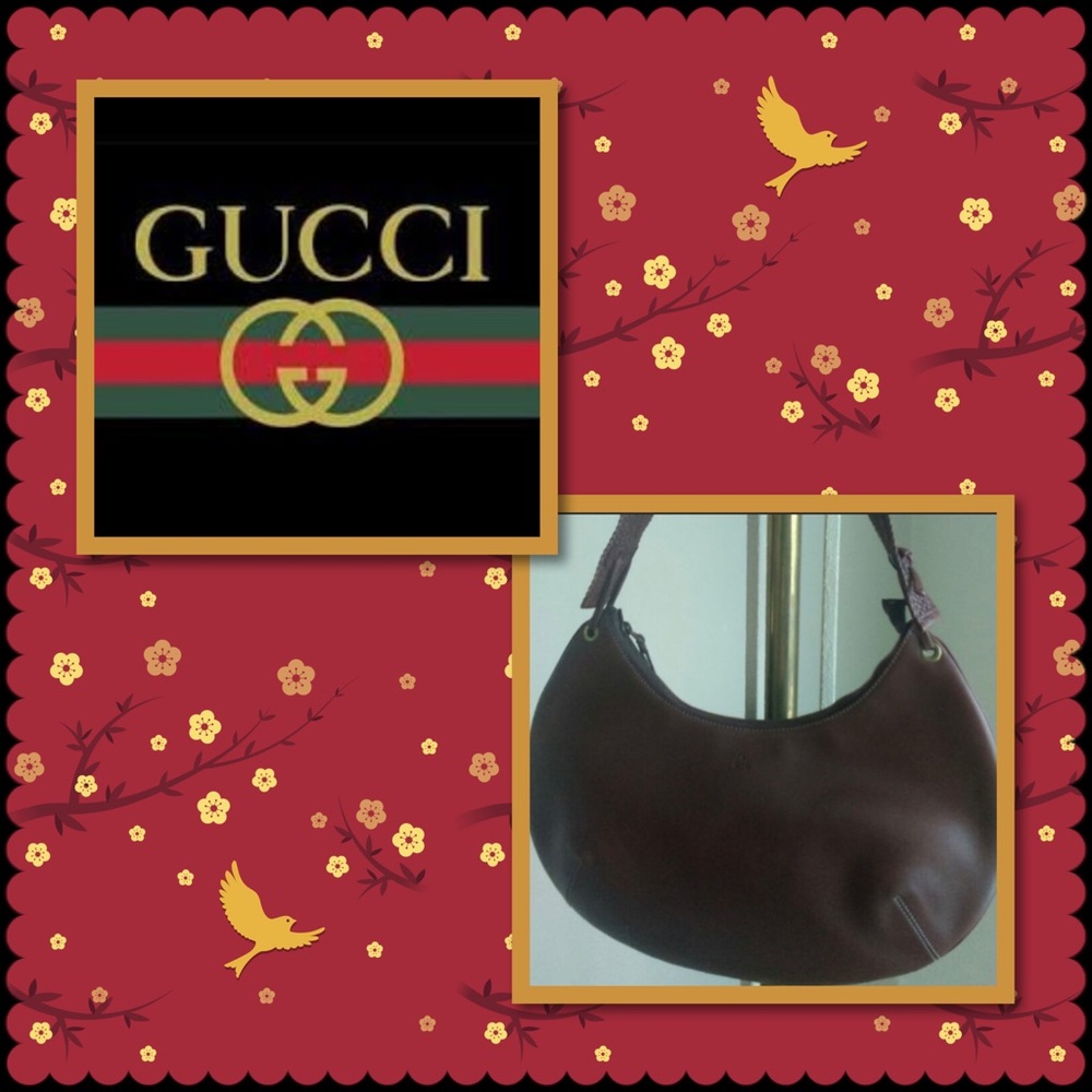 Gucci Hobo Leather Bag